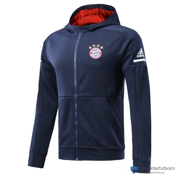 Sudaderas Con Capucha Bayern Munich Niño 2017-18 Azul